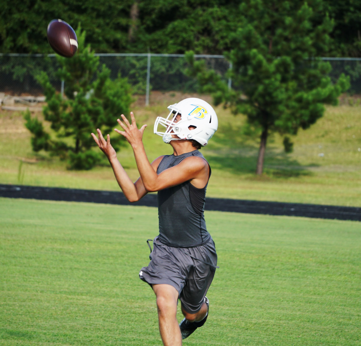 Beauregard football practice